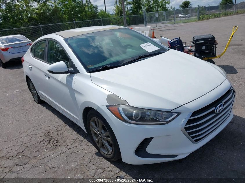 2018 HYUNDAI ELANTRA SEL