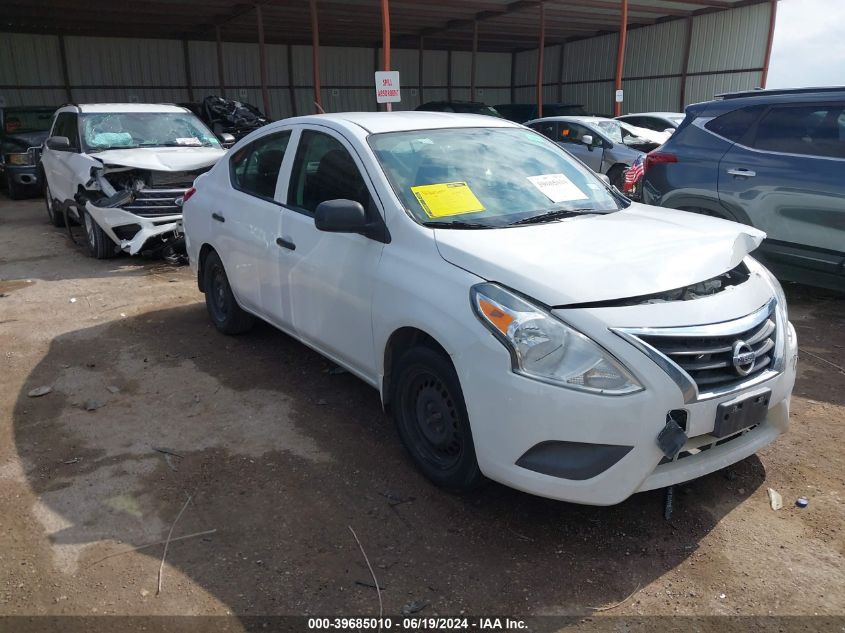 2015 NISSAN VERSA S/S PLUS/SV/SL