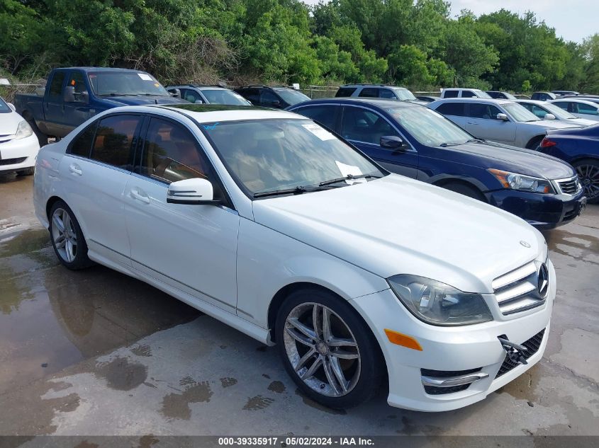 2013 MERCEDES-BENZ C 250 LUXURY/SPORT