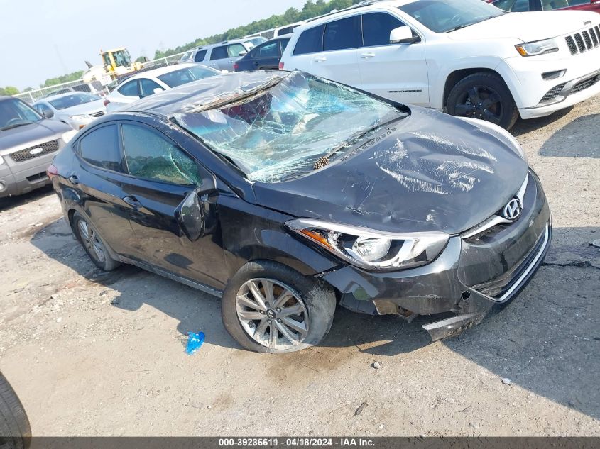 2014 HYUNDAI ELANTRA SE (ULSAN PLANT)