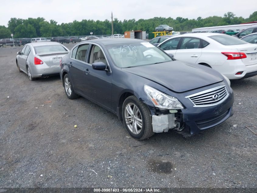 2011 INFINITI G37X