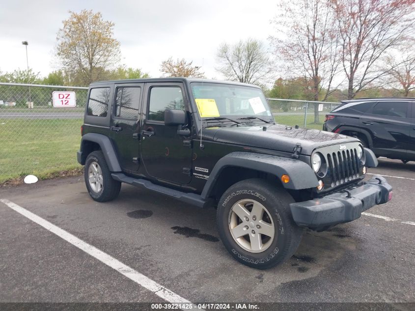 2018 JEEP WRANGLER JK UNLIMITED SPORT S 4X4