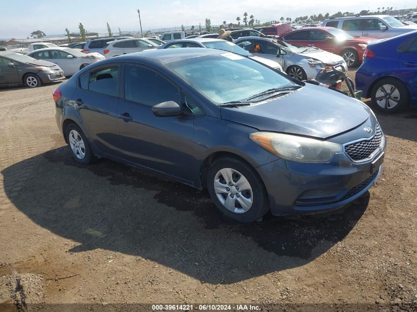 2016 KIA FORTE LX