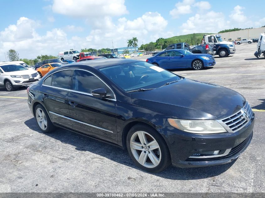 2013 VOLKSWAGEN CC 2.0T SPORT