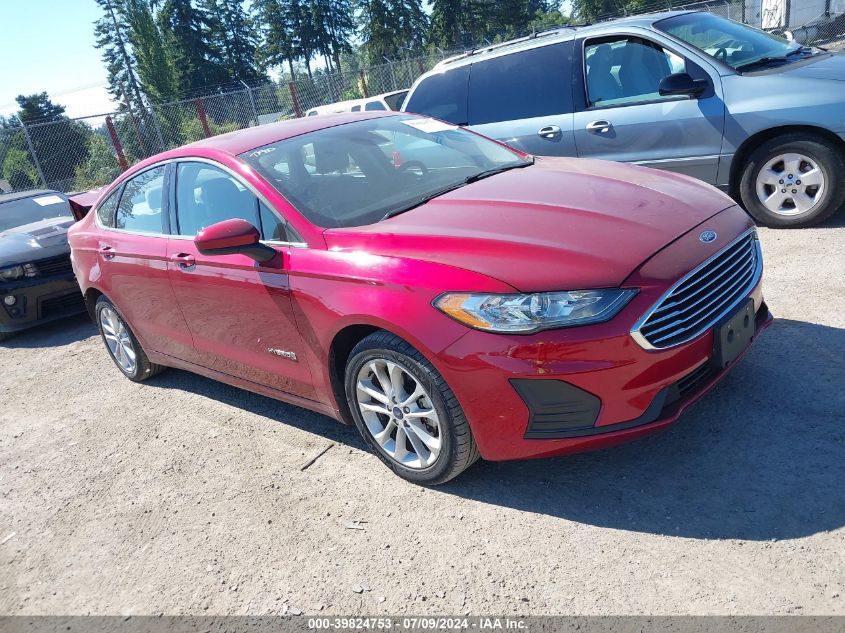 2019 FORD FUSION HYBRID SE