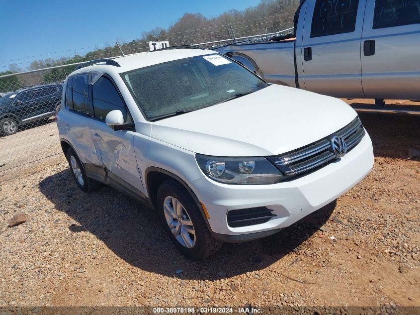 2017 VOLKSWAGEN TIGUAN 2.0T S