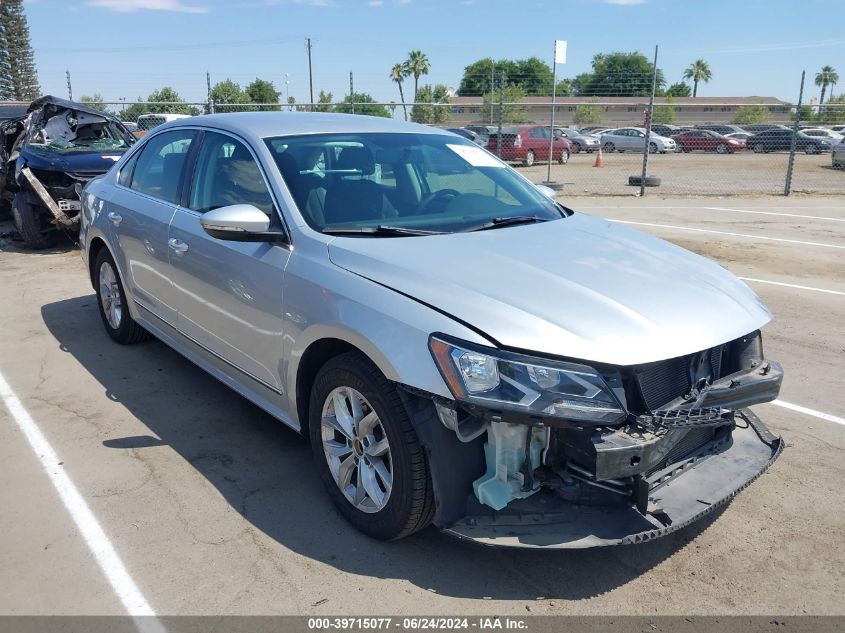 2016 VOLKSWAGEN PASSAT 1.8T S