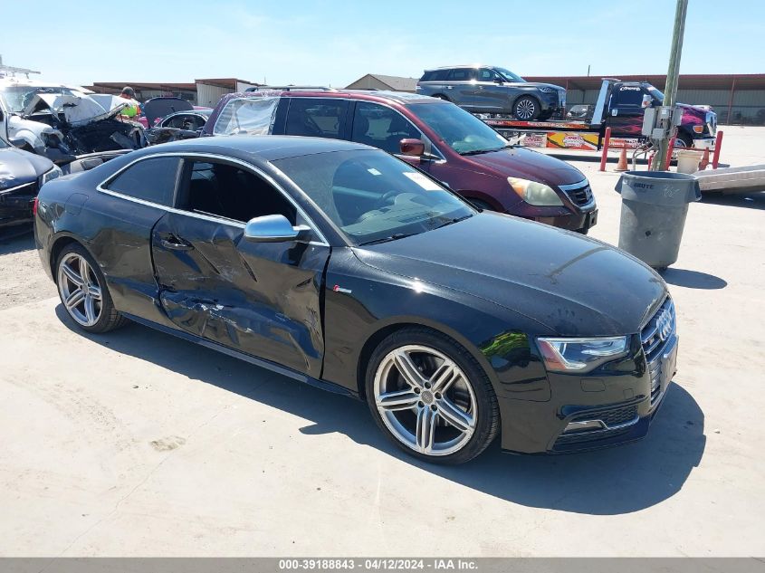 2013 AUDI S5 3.0T PREMIUM PLUS