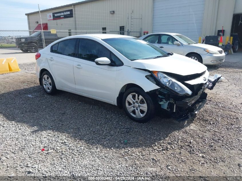 2016 KIA FORTE LX