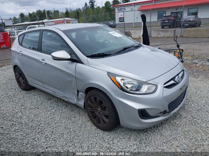 2012 HYUNDAI ACCENT GS