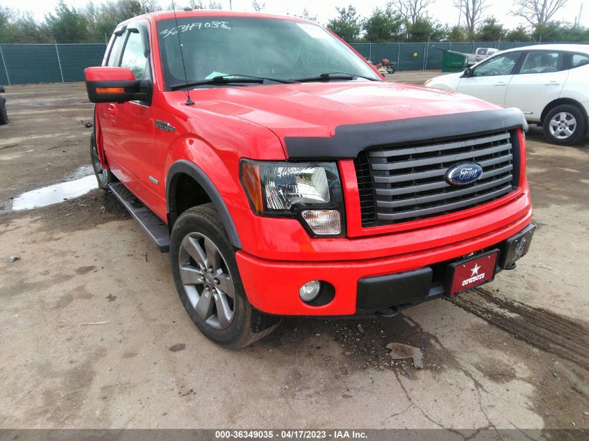 2012 FORD F-150 FX4