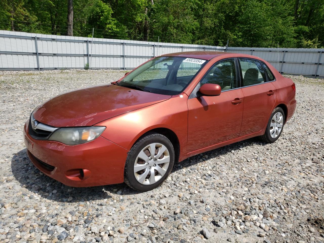 2011 SUBARU IMPREZA 2.5I