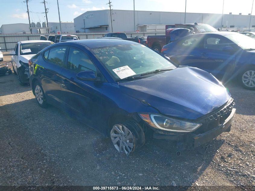 2017 HYUNDAI ELANTRA SE