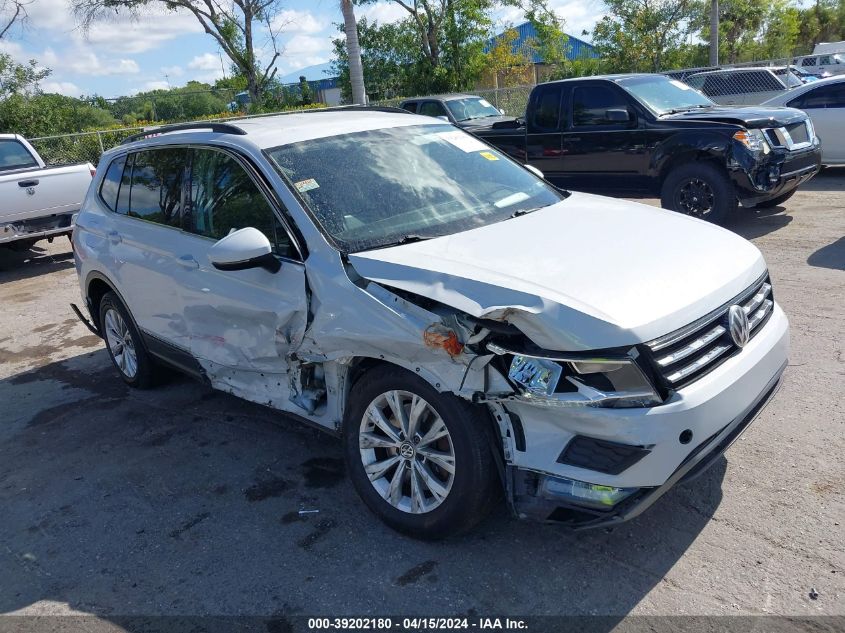 2018 VOLKSWAGEN TIGUAN 2.0T SE/2.0T SEL