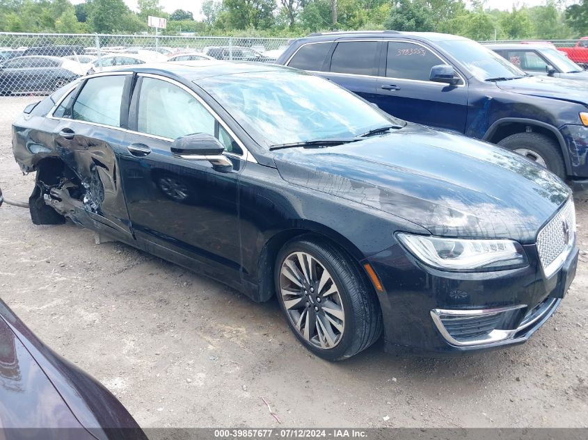 2018 LINCOLN MKZ SELECT