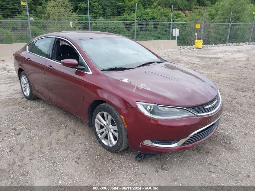 2015 CHRYSLER 200 LIMITED