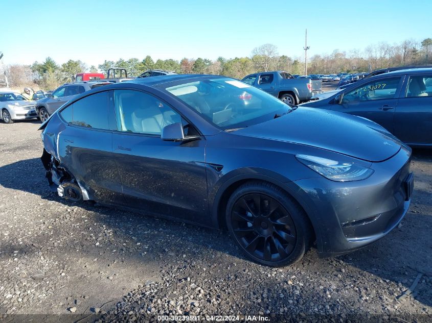 2022 TESLA MODEL Y LONG RANGE DUAL MOTOR ALL-WHEEL DRIVE