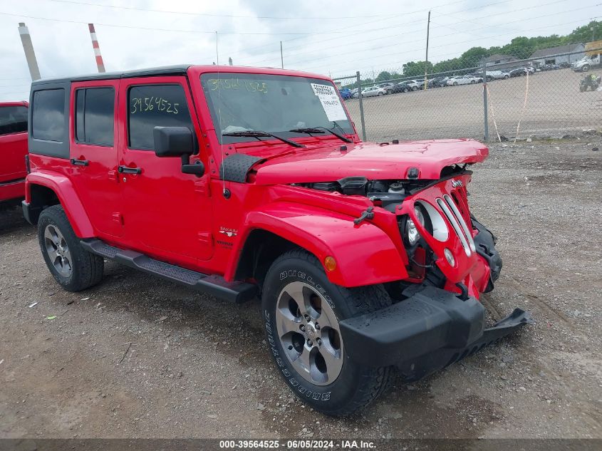 2016 JEEP WRANGLER UNLIMITED SAHARA