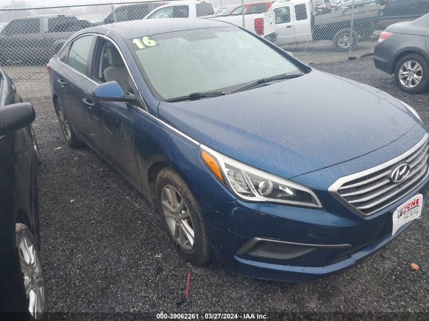 2016 HYUNDAI SONATA SE