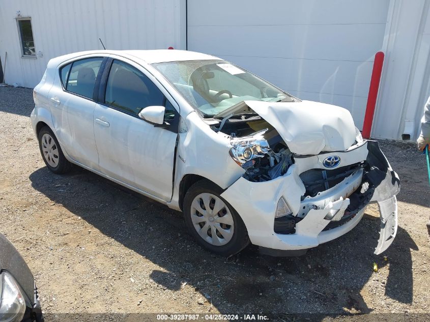 2013 TOYOTA PRIUS C TWO