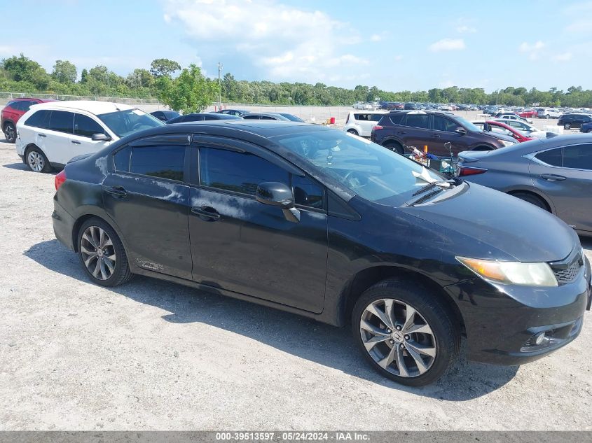 2012 HONDA CIVIC SI