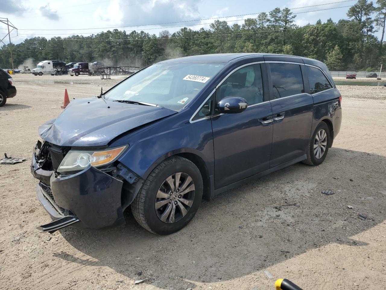 2014 HONDA ODYSSEY EXL