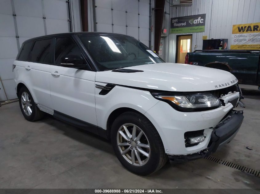 2015 LAND ROVER RANGE ROVER SPORT 3.0L V6 SUPERCHARGED HSE/3.0L V6 SUPERCHARGED SE