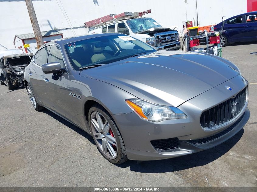 2016 MASERATI QUATTROPORTE S Q4