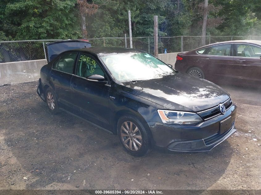 2013 VOLKSWAGEN JETTA HYBRID SE