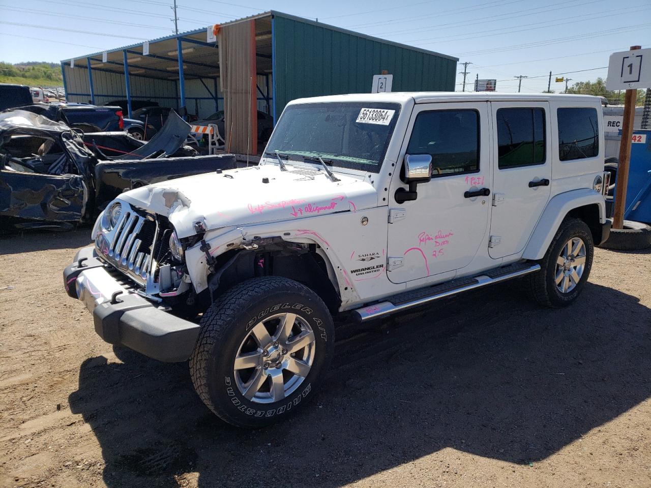 2017 JEEP WRANGLER UNLIMITED SAHARA