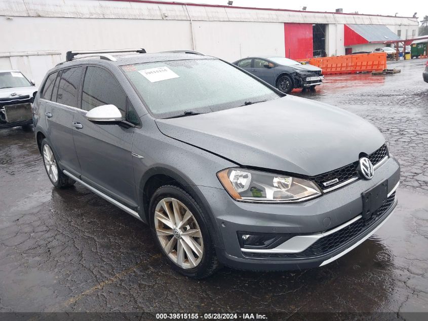 2017 VOLKSWAGEN GOLF ALLTRACK TSI S/TSI SE/TSI SEL