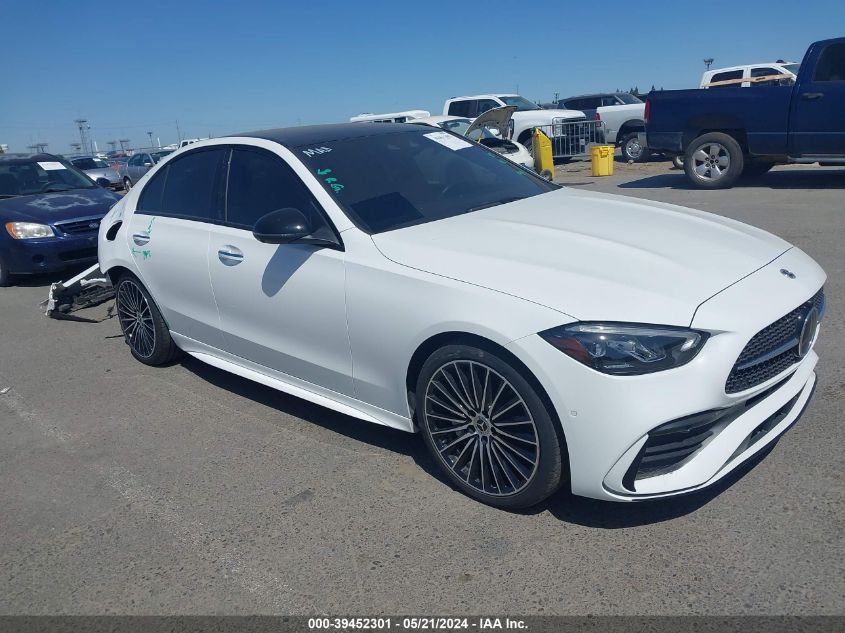 2022 MERCEDES-BENZ C 300 SEDAN