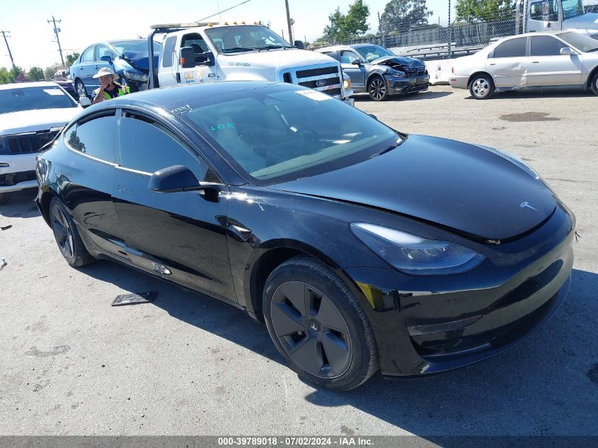 2023 TESLA MODEL 3 REAR-WHEEL DRIVE