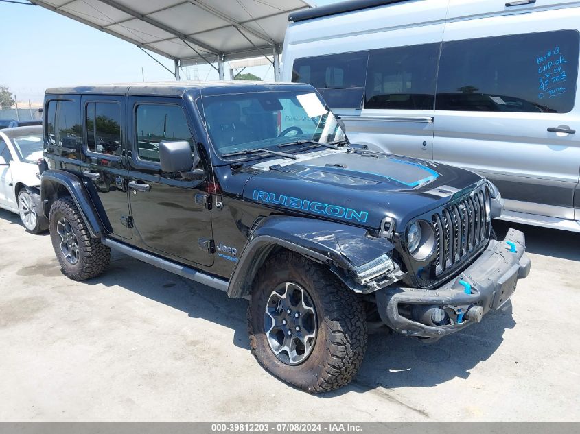 2021 JEEP WRANGLER 4XE UNLIMITED RUBICON 4X4