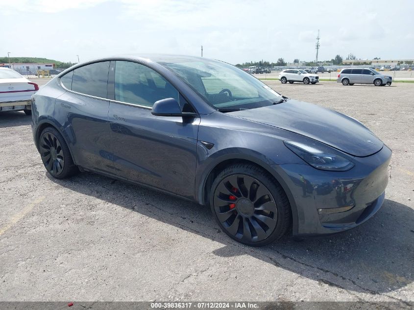 2022 TESLA MODEL Y PERFORMANCE DUAL MOTOR ALL-WHEEL DRIVE