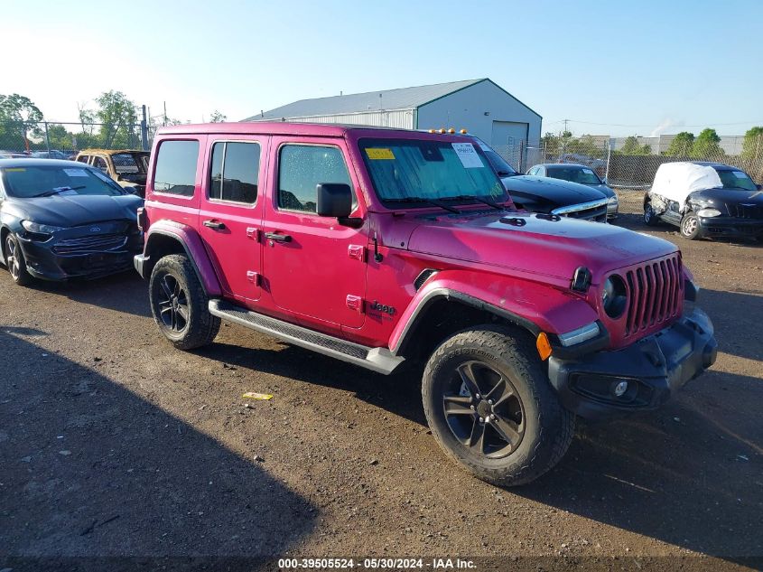 2022 JEEP WRANGLER UNLIMITED SAHARA ALTITUDE 4X4