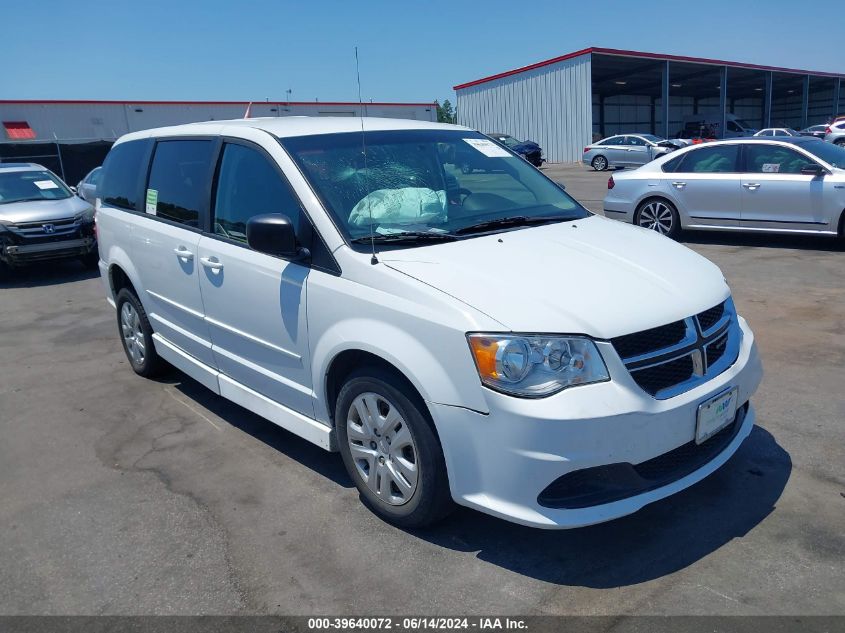 2015 DODGE GRAND CARAVAN SE