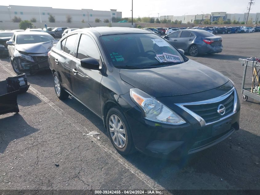 2019 NISSAN VERSA 1.6 S+