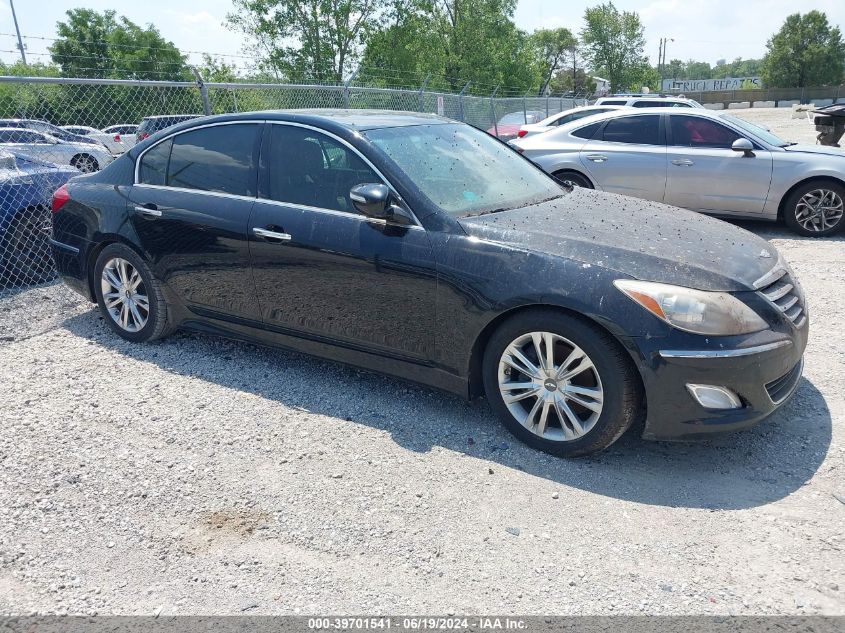 2012 HYUNDAI GENESIS 3.8