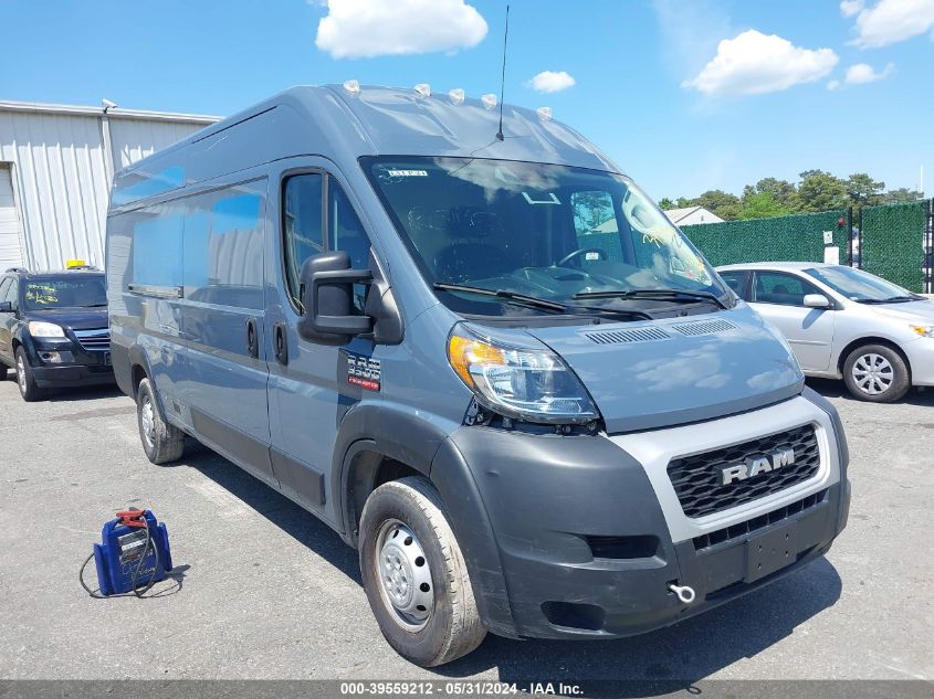 2020 RAM PROMASTER 3500 CARGO VAN HIGH ROOF 159 WB EXT