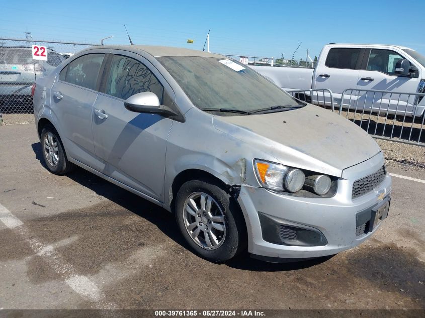 2012 CHEVROLET SONIC 2LT