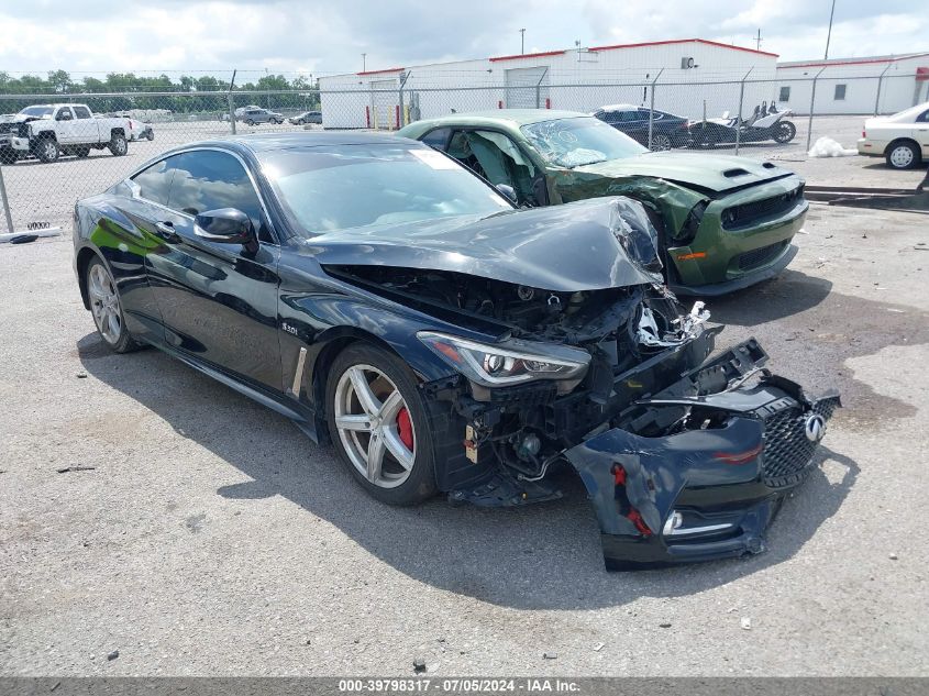 2017 INFINITI Q60 3.0T RED SPORT 400