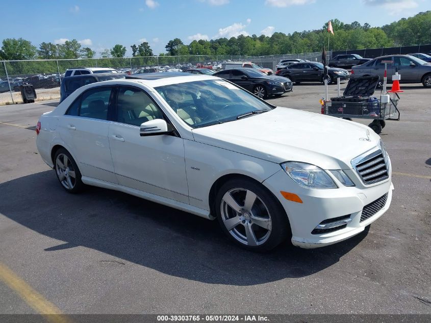 2012 MERCEDES-BENZ E 350