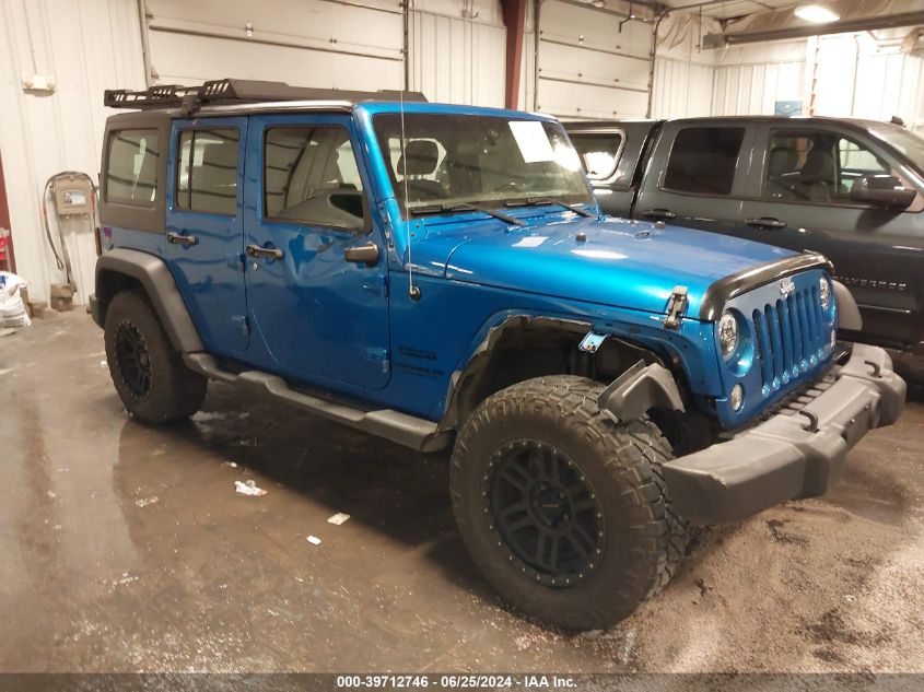 2016 JEEP WRANGLER UNLIMITED SPORT