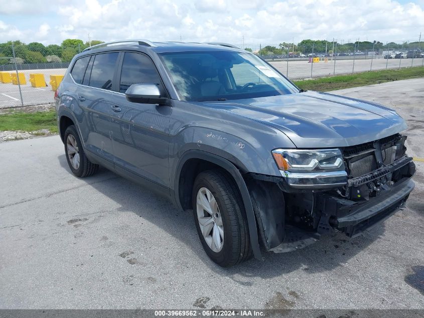 2019 VOLKSWAGEN ATLAS 3.6L V6 SE