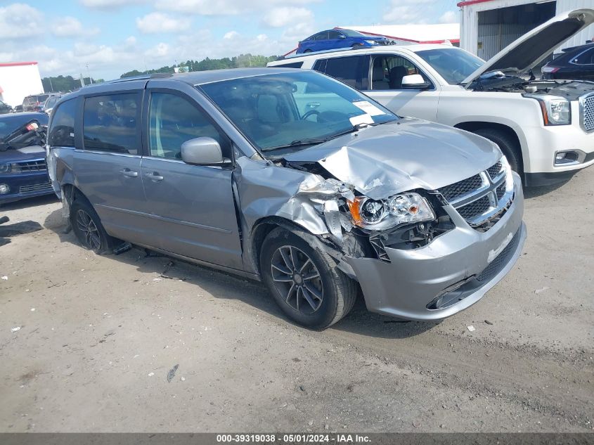 2017 DODGE GRAND CARAVAN SXT