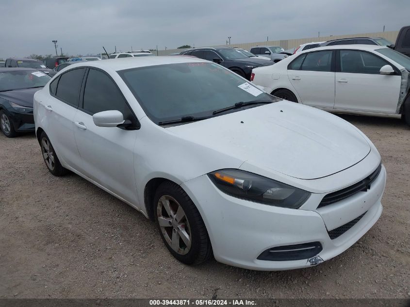 2016 DODGE DART SXT