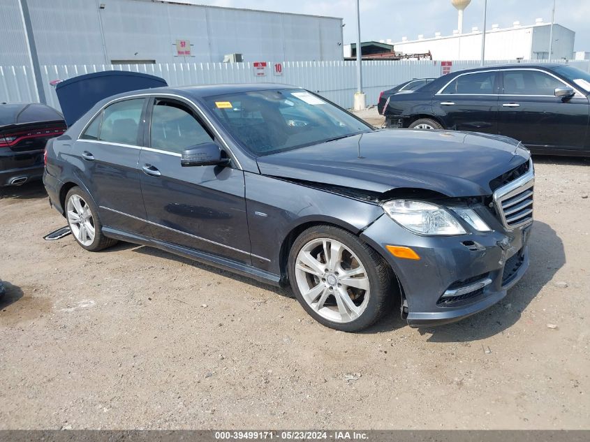 2012 MERCEDES-BENZ E 350 4MATIC