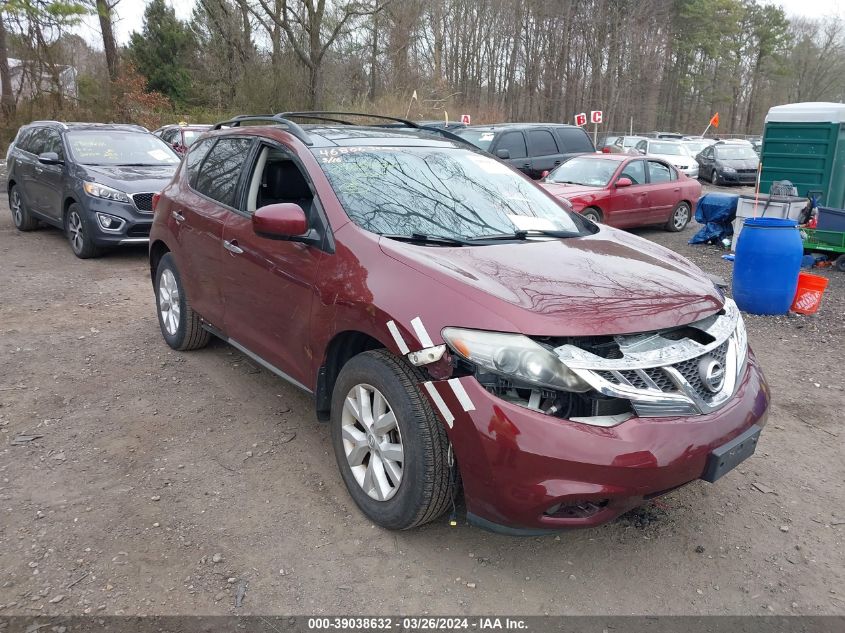 2011 NISSAN MURANO S/SL/LE