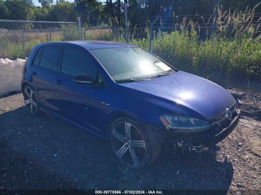 2016 VOLKSWAGEN GOLF R